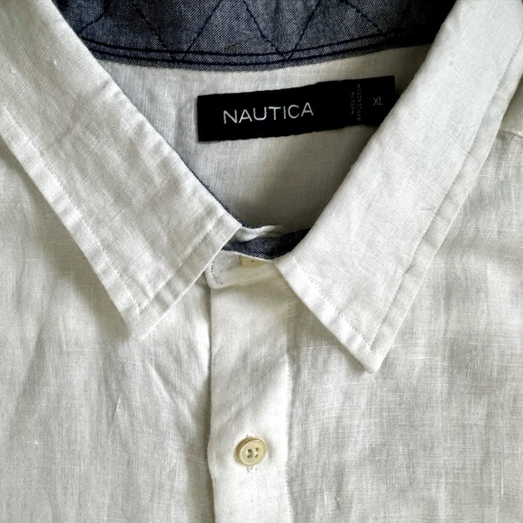 Nautica Men’s Button Down Shirt Sz XL - Picture 4 of 12